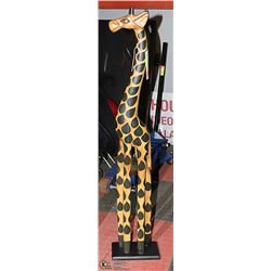 WOOD GIRAFFE 38" TALL