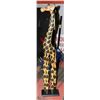 Image 1 : WOOD GIRAFFE 38" TALL
