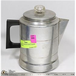COMET ALUMINUM COFFEE MAKER VINTAGE