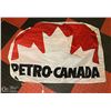 Image 1 : VINTAGE PETRO CANADA GAS STATION FLAG