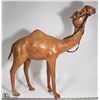Image 1 : REAL LEATHER HANDMADE 22" TALL EGYPTIAN CAMEL