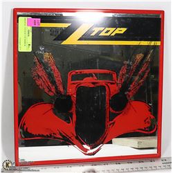 ORIGINAL TOUR ZZ TOP MIRROR 12"X 12"