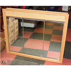 LARGE MEDICINE CABINET STYLE VANITY MIRROR