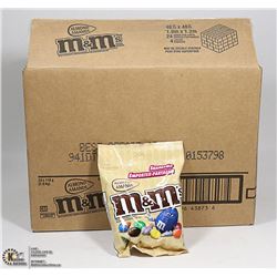 CASE WITH 24 110G BAGS OF M&M'S ALMOND