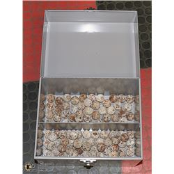 FILING BOX WITH OVER 100    3CM IRON BALLS