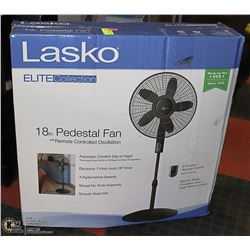 NEW LASKO ELITE 18 PEDASTAL FAN WITH REMOTE