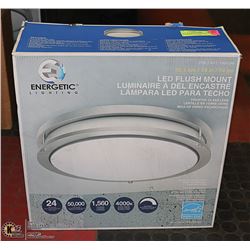 NEW ENERGETIC LIGHTING LED FLUSH MOUNT LIGHT