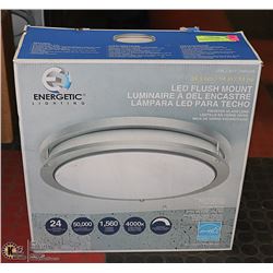 NEW ENERGETIC LIGHTING LED FLUSH MOUNT LIGHT