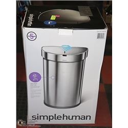 NEW SIMPLEHUMAN MOTION SENSOR TRASH CAN COMBO
