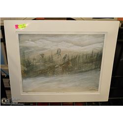 LTD ED 99/500 BY RICHARD DIXON SIGNED PRINT