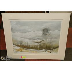 LTD ED 99/500 BY RICHARD DIXON SIGNED PRINT