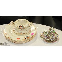 8 PC ALFRED MEAKIN ENGLISH DISH SET SOLD WITH