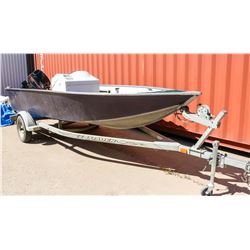 1997 MISTY RIVER 16FT ALUMINIUM BOAT