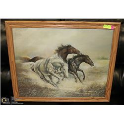 WILD HORSES BY  RUANE MANNING