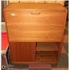 Image 1 : VINTAGE TEAK WOOD CABINET. FURNITURE