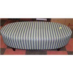 A LARGE OTTOMAN 61" LONG