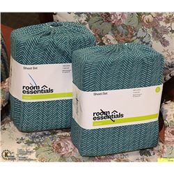 LOT OF 2 TWIN XL SHEET SETS