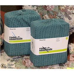 LOT OF 2 TWIN XL SHEET SETS