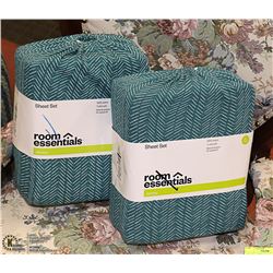 LOT OF 2 TWIN XL SHEET SETS