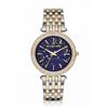 Image 2 : NEW MICHAEL KORS 2-TONE BLUE DIAL MSRP $325 39MM