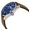 Image 7 : NEW ARMANI EXCHANGE BLUE DIAL BROWN LEATHER BAND