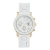 Image 5 : NEW MICHAEL KORS WHITE DIAL/BAND 40MM MSRP $375