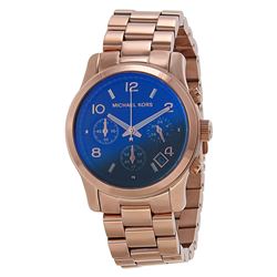 NEW MICHAEL KORS RUNWAY IRIDESCENT DIAL MSRP $355