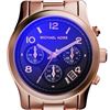 Image 2 : NEW MICHAEL KORS RUNWAY IRIDESCENT DIAL MSRP $355