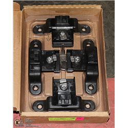 SET  OF FORD F150 LOCKABLE TRUCK BED CLEATS