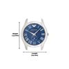 Image 8 : NEW EMPORIO ARMANI BLUE DIAL CHRONO 43MM MSRP $389