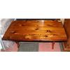Image 1 : WOOD COFFEE TABLE 48" LONG 26" WIDE