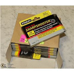 CASE OF STANLEY + T50 STAPLES 1/2INCH