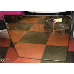 METAL FRAMED MIRROR 24"X 24"