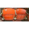 Image 1 : TWO RARE STADIUM SEATS FROM ESKIMOS 1960'S TO