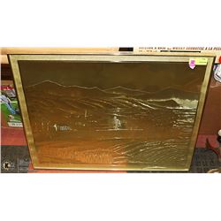 ESTATE GOLD TONE PICTURE