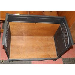 CAST IRON OPEN FRONT STORAGE BOX