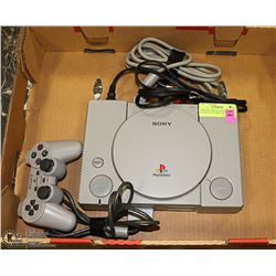 ORIGINAL SONY PLAYSTATION WITH ONE CONTROLLER