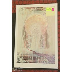 WHIPPLE PRINT - EMBRACE SIGNED 21" X 14"