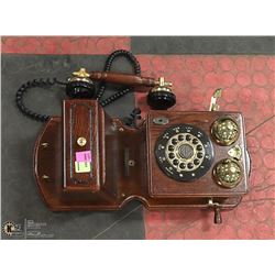 LTD ED NOSTALGIC WALL HANGING PHONE
