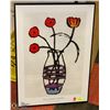 Image 1 : RICHARD SPARE FRAMED FLOWER PICTURE