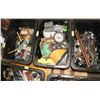 Image 5 : 9 TOTES OF ASSORTED TOOLS AND SHOP MISC.