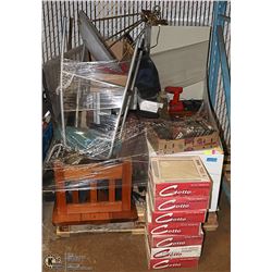 PALLET OF UNCLAIMED STORAGE