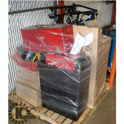 PALLET FULL OF OF GARAGE ESTATE ITEMS