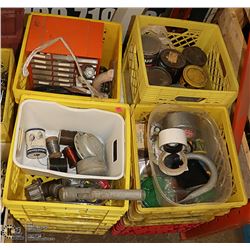 8 CRATES OF ASSORTED SHOP MISC