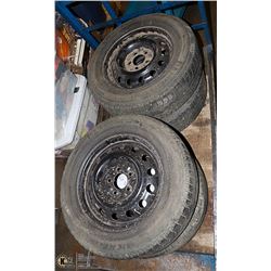 SET OF 4 TIRES 225/60R 16