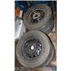 Image 1 : SET OF 4 TIRES 225/60R 16