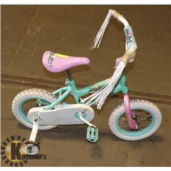 KIDS SUPERCYCLE BIKE  WITH TRAINING WHEELS