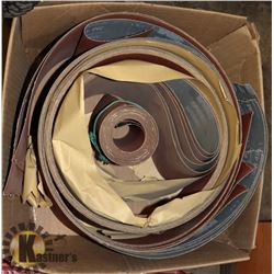 BOX OF SAND PAPER