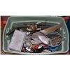 Image 1 : TOTE OF ASSORTED TOOLS