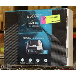 ESCORT MAX 360 PLATINUM RADAR DETECTOR